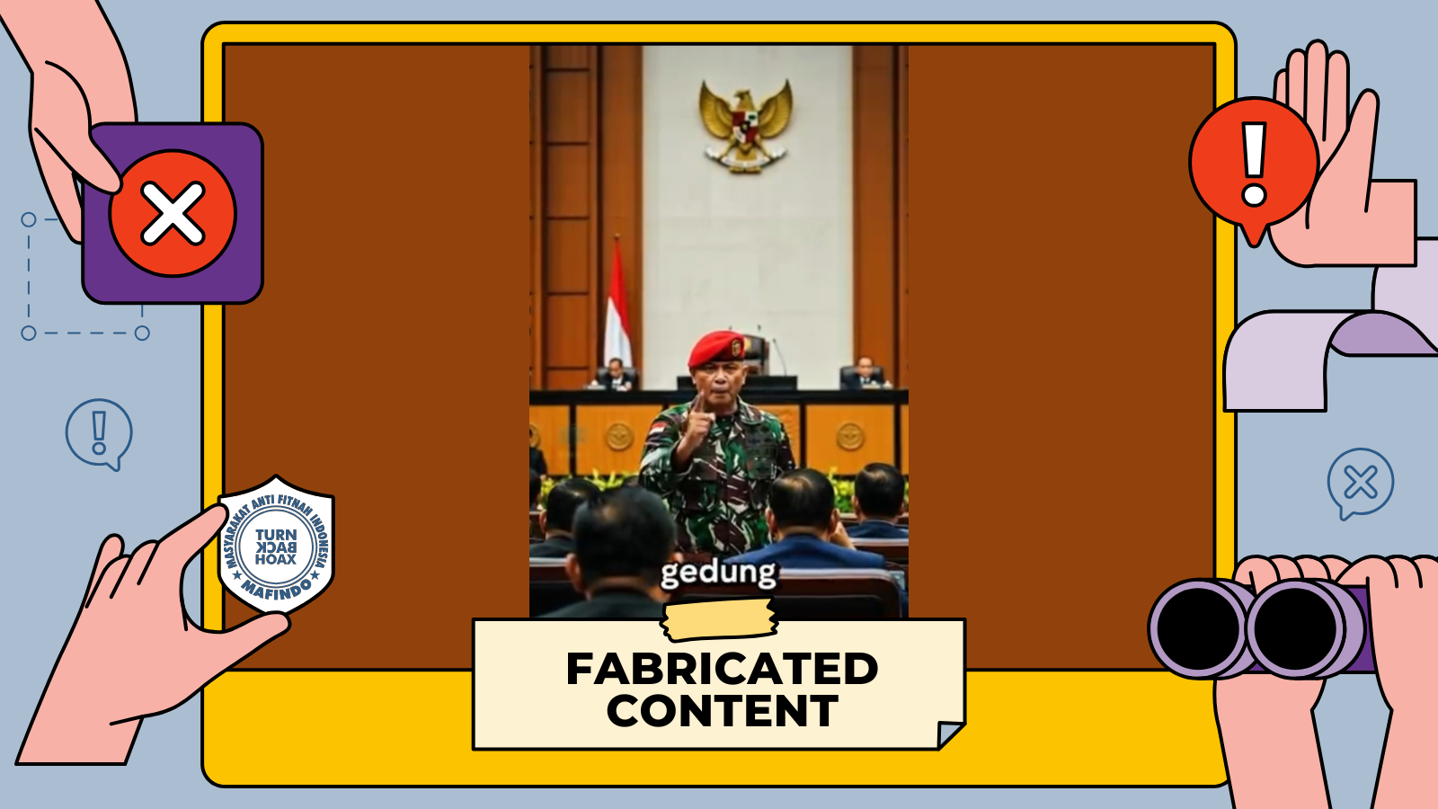 [SALAH] Video "TNI Desak DPR Bentuk Pansus Polemik Bandara Morowali"