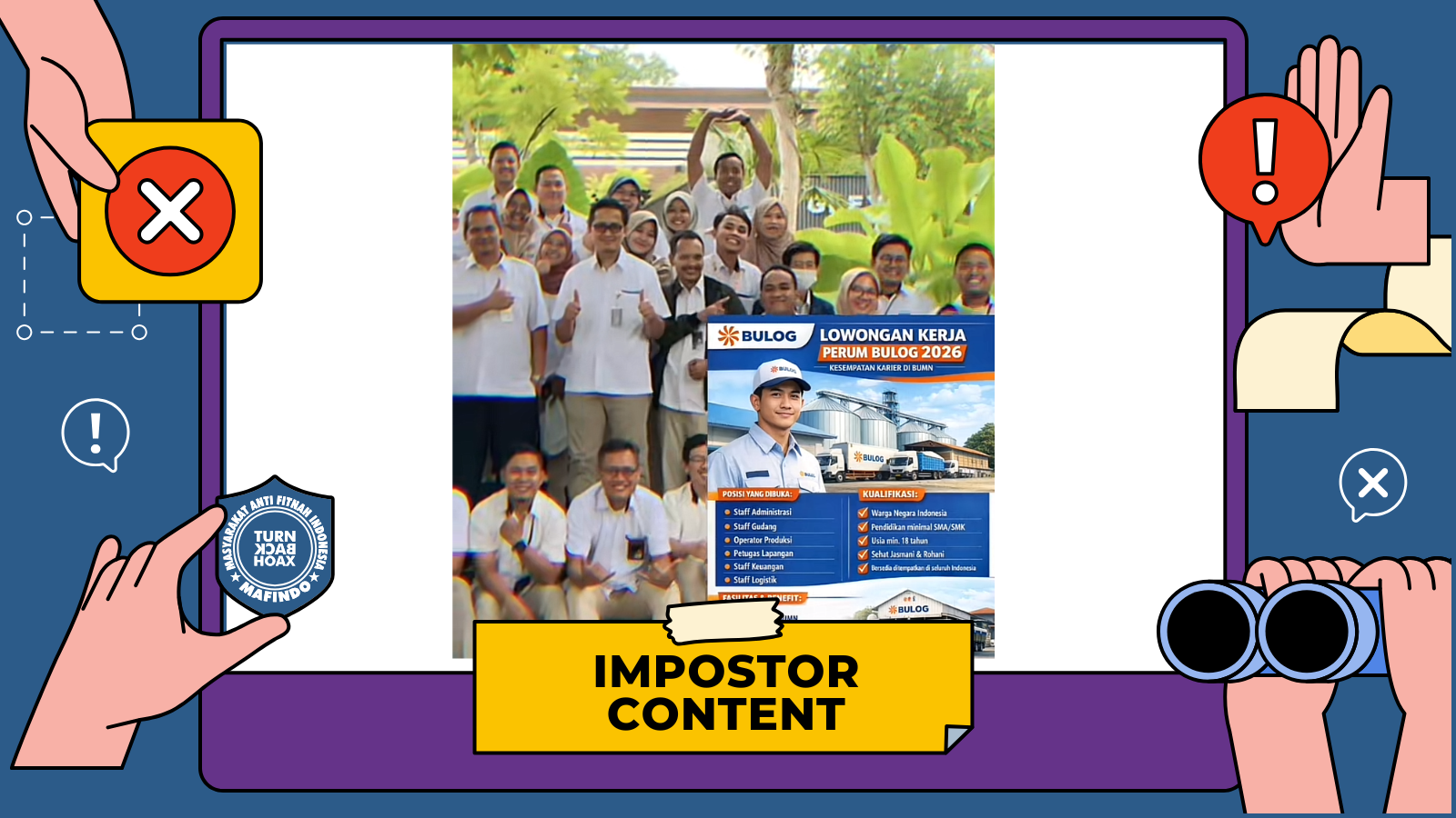 [PENIPUAN] Tautan Lowongan Kerja Perum Bulog Tahun 2026