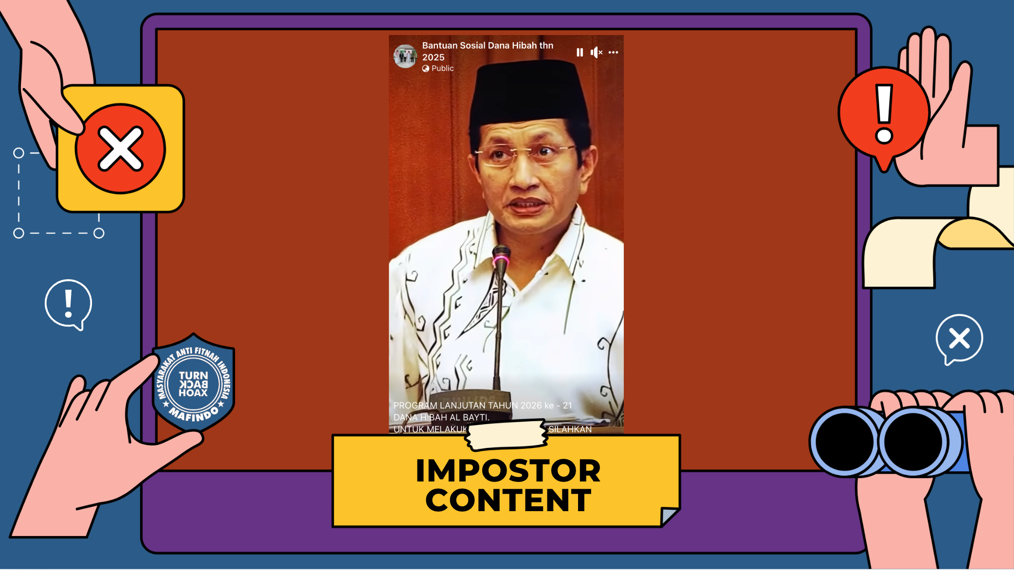 [PENIPUAN] Menteri Agama Umumkan Dana Hibah Al Bayti