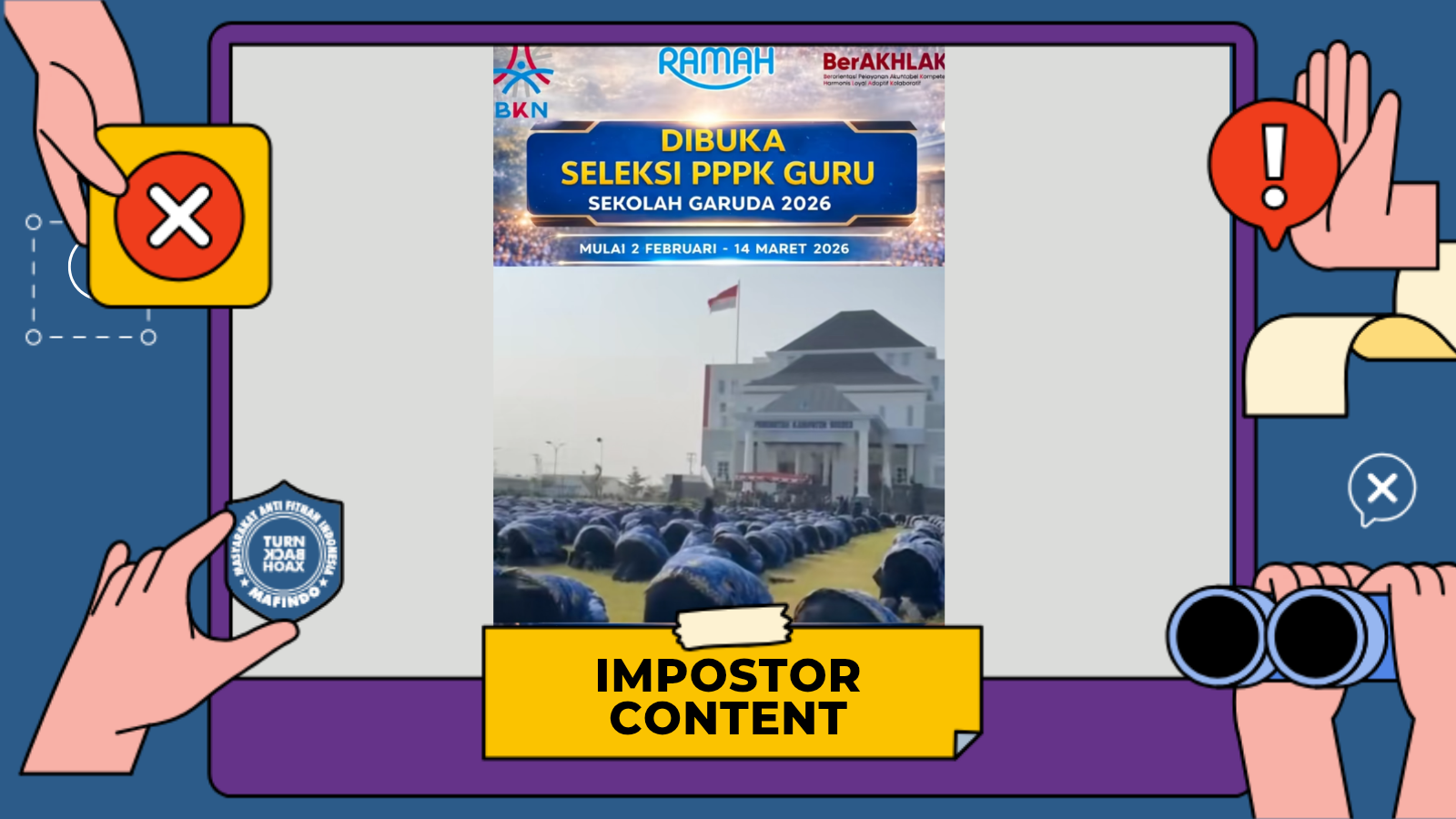 [PENIPUAN] Tautan Pendaftaran Seleksi Guru Sekolah Garuda 2026