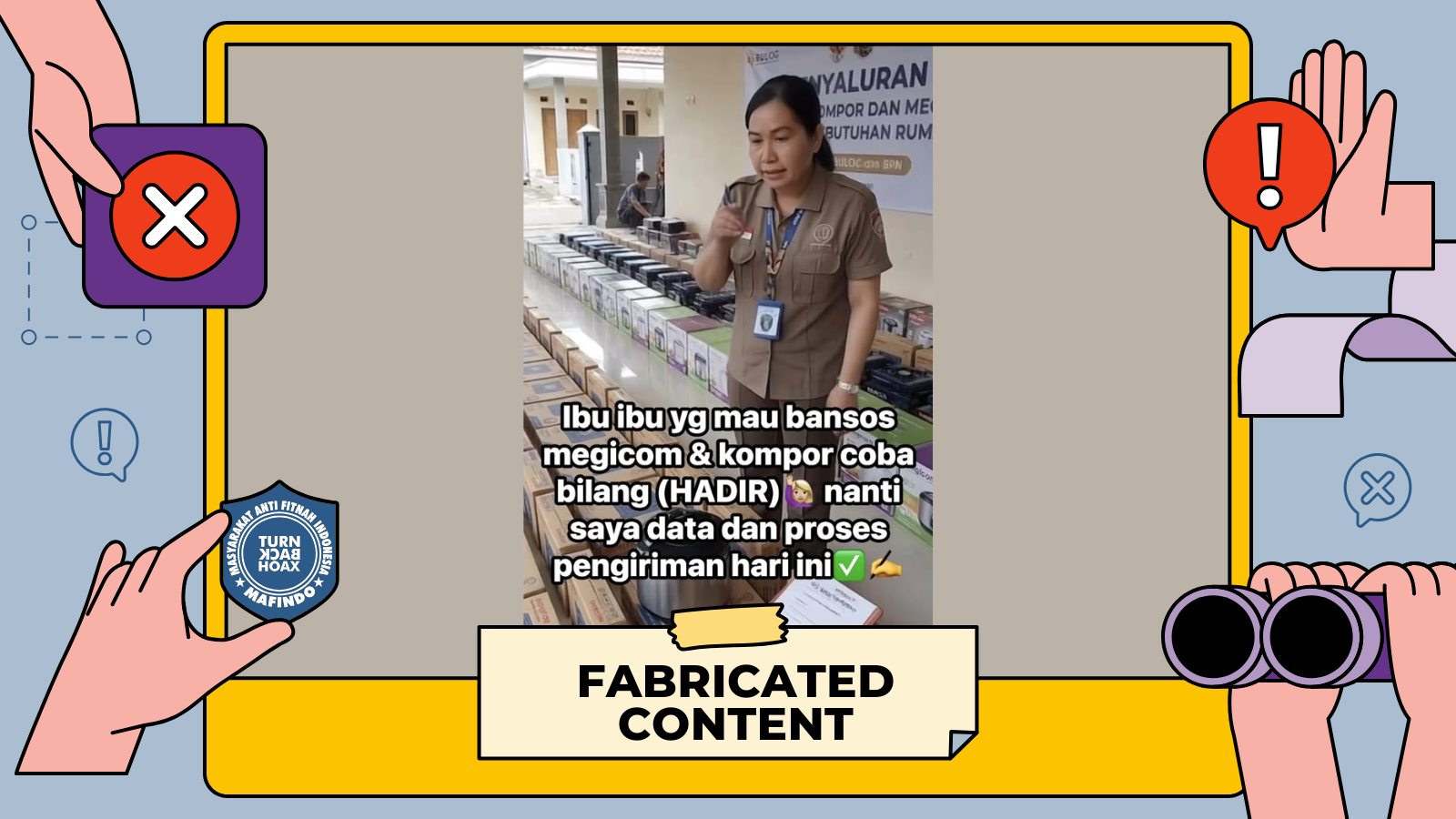 [PENIPUAN] Bantuan Rice Cooker dan Kompor 2026 dari Pemerintah