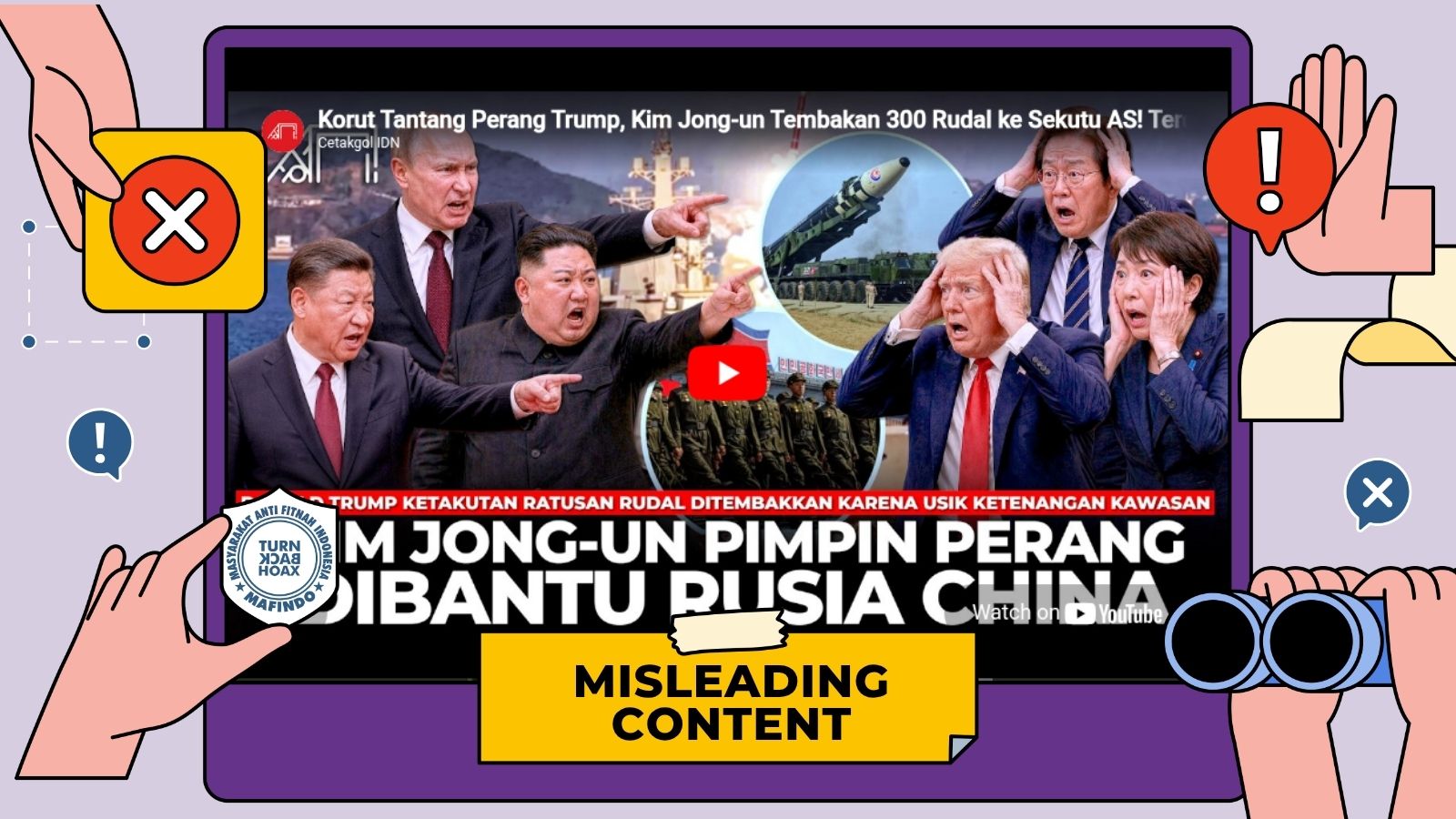 [SALAH] Korea Utara Luncurkan Ratusan Misil ke Sekutu AS