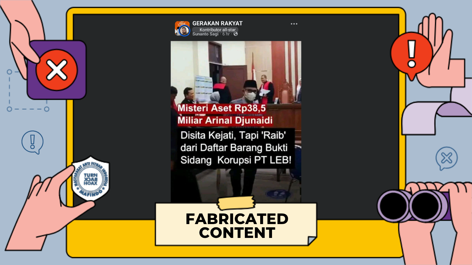 [SALAH] Barang Bukti Kasus Korupsi Mantan Gubernur Lampung Hilang