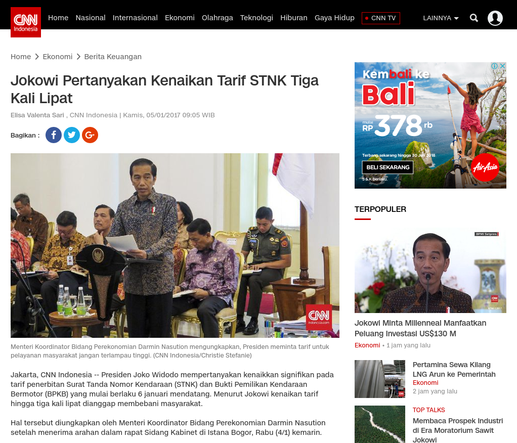 (KLARIFIKASI): Pemerintah Lepas Tanggung Jawab Perihal Kenaikan Pajak Kendaraan Bermotor