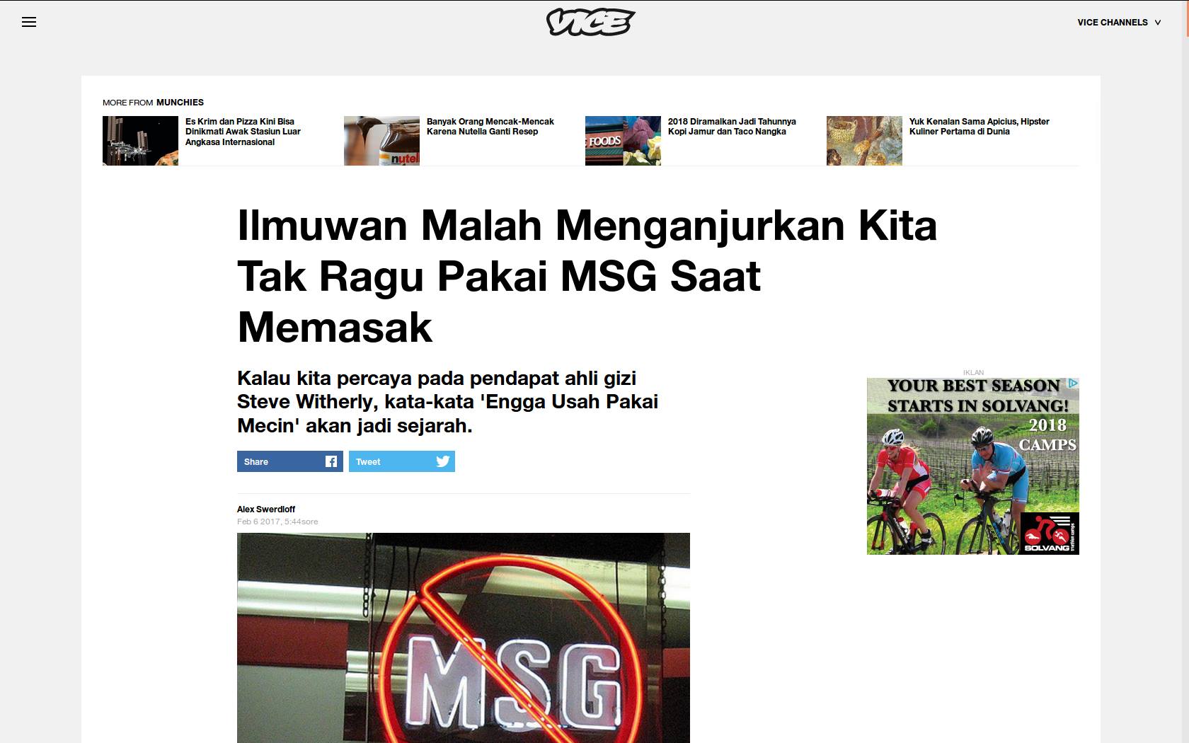 [EDUKASI] Micin Bikin Bodoh