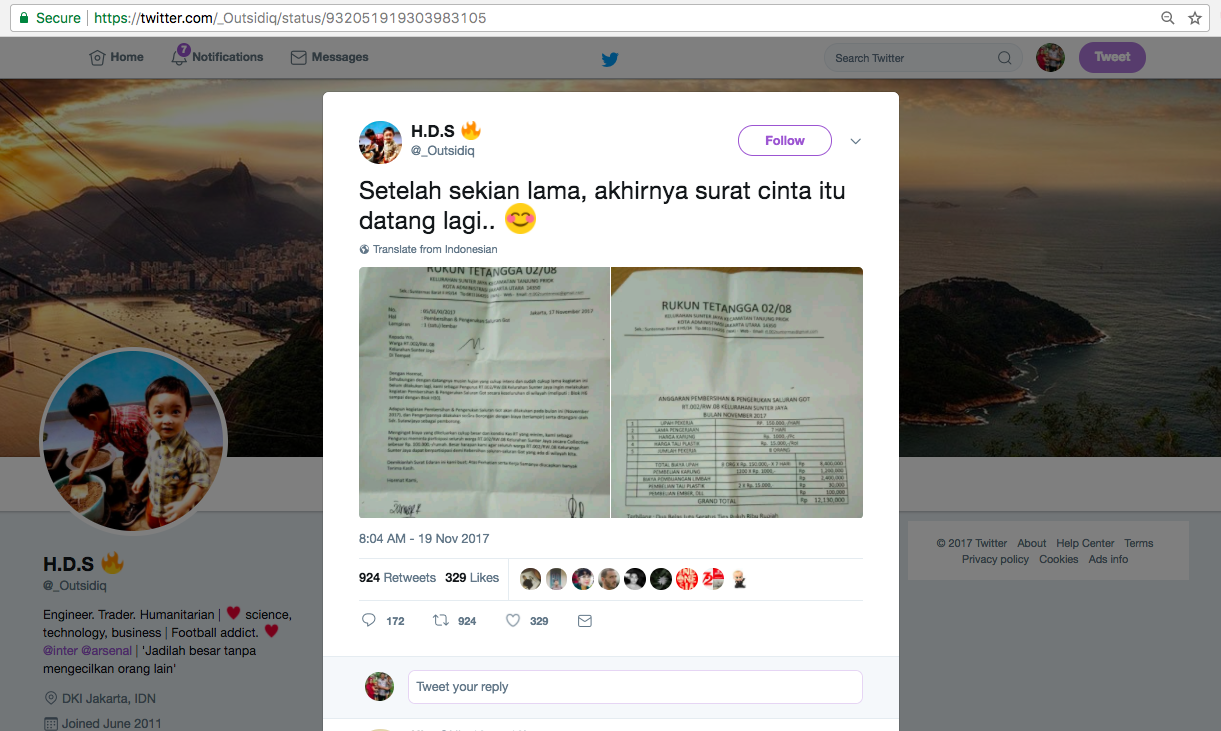 [KLARIFIKASI] “Ini Penjelasan Camat Tanjung Priok soal Iuran Pengerukan Got”