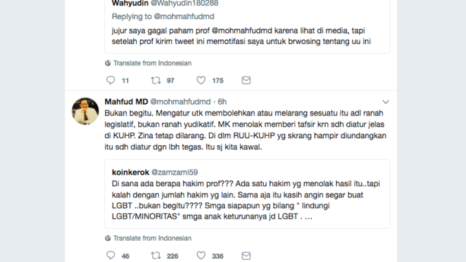 [DISINFORMASI] “Katanya ideologinya Pancasila, memangnya zina dan LGBT sesuai dengan Pancasila?”