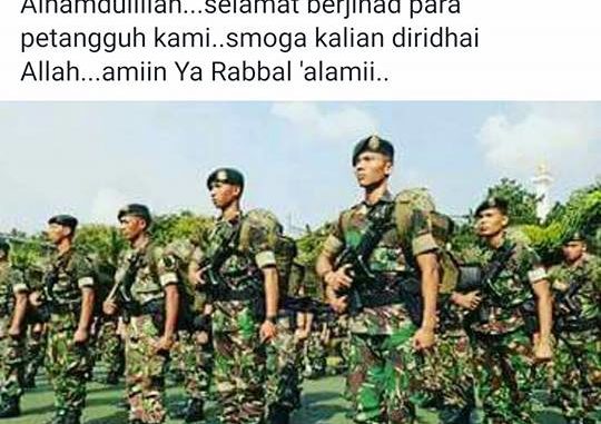 [HOAX] Indonesia Kirim 10.000 Tentara Ke Myanmar