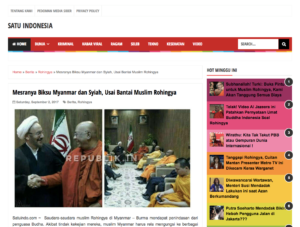 [DISINFORMASI] Mesranya Biksu Myanmar dan Syiah, Usai Bantai Muslim Rohingya