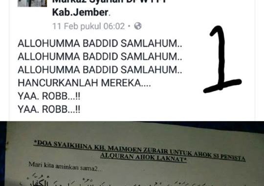 [HOAX] KH Maimoen Zubair Doakan yang Tidak Baik untuk Ahok
