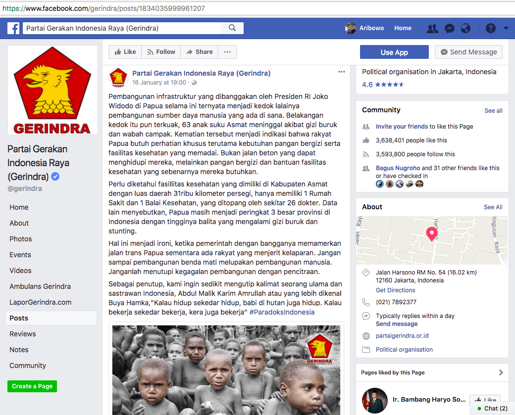 [DISINFORMASI] “Pembangunan Infrastruktur yang Dibanggakan Oleh Presiden RI Joko Widodo di Papua Selama Ini Ternyata Menjadi Kedok…”