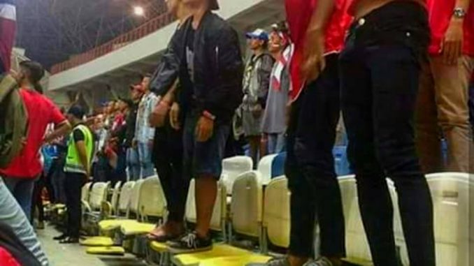 [DISINFORMASI] KURSI DI GBK RUSAK PARAH PASCA LAGA INDONESIA VS ISLANDIA