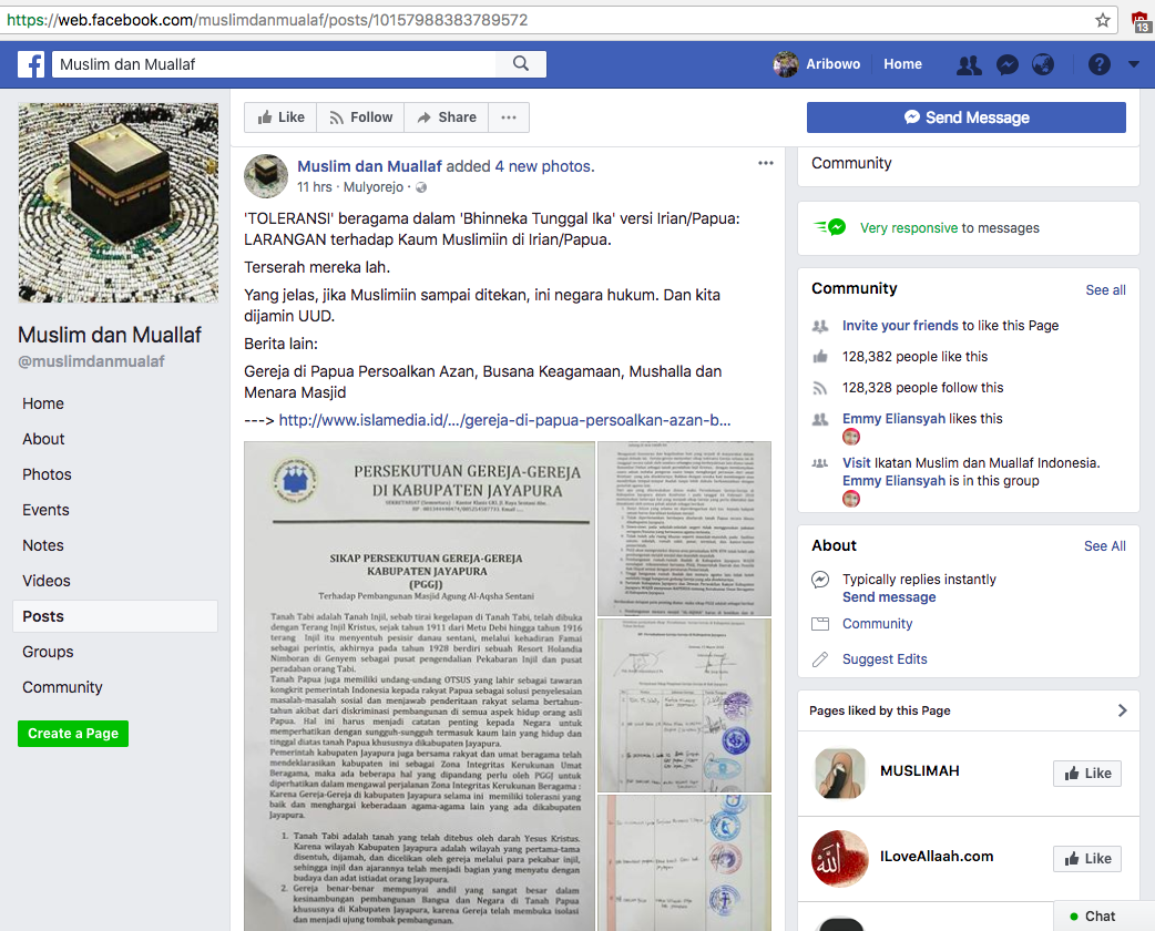 Menara Masjid Al-Aqsha di Jayapura Ditolak, Begini Respon Menteri Agama