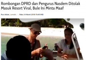 [BENAR] Klarifikasi Terkait Insiden Pengusiran Anggota DPRD Kabupaten Kepulauan Mentawai dan DPRD Sumbar di Kawasan Resort Aloita, Mentawai